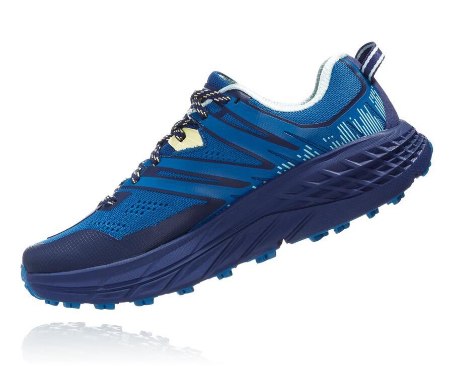 Hoka One One Trail Schoenen Dames - Speedgoat 3 - Blauw - BT7283610